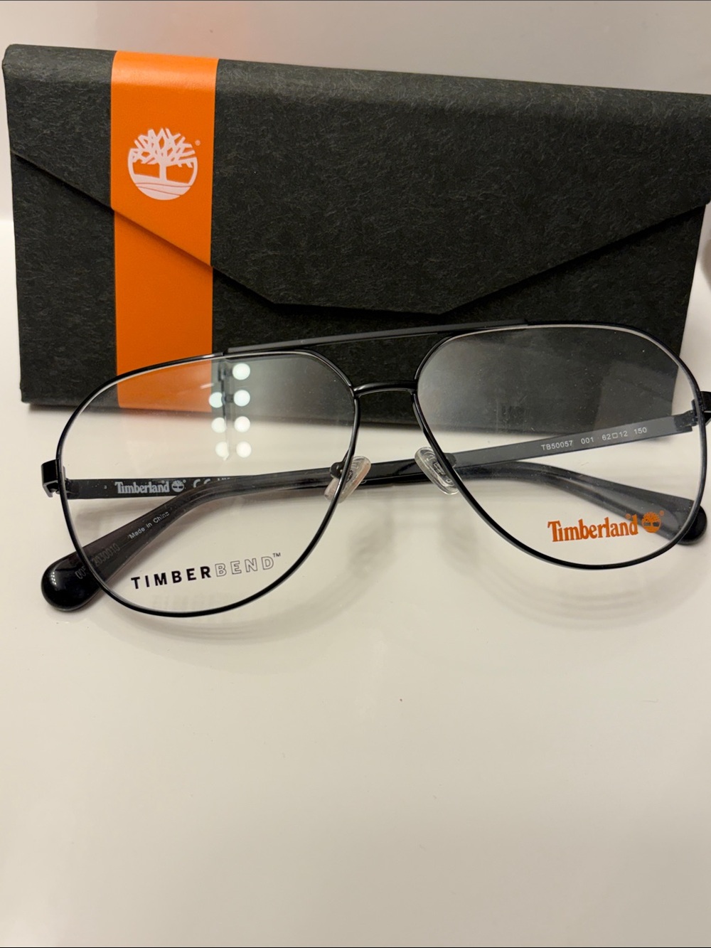Timberland Black Frames opthalmic